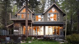 INSIDE a $13.5M Lake Tahoe Estate with Private Beach & Rat Pack History | SERHANT. Tour