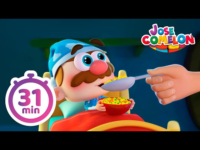 Stories for Kids - 31 Minutes Jose Comelon Stories!!! Learning soft skills - Totoy Full Episodes class=