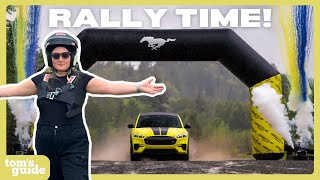 2024 Ford Mach-E Rally TESTED on an ACTUAL Rally Course!