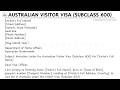 How To Write An Australian Visitor Visa Invitation Letter Subclass 600 Template Step by Step Guide