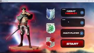 (AOT GAME) UNLOCK LEVEL 2 & GUNS screenshot 5