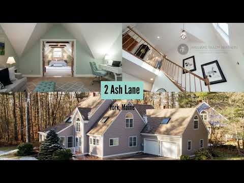 2 Ash Lane, York, ME home video tour