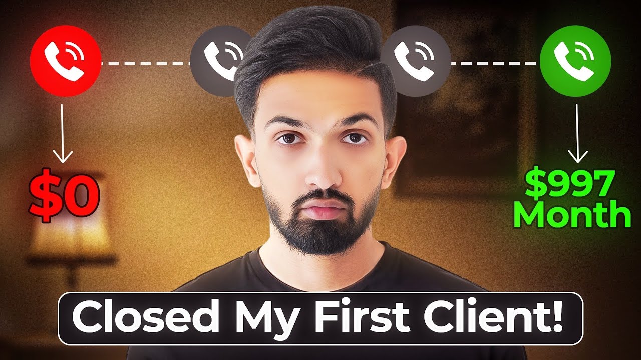 I Closed My First EVER SMMA Sales Call (LIVE CALL)