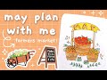 plan with me: may bullet journal set-up 🍎