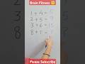 Brain Fitness 😇 If You are Smart, You can!!🥳 #smartsolution #puzzle #brainbreaks