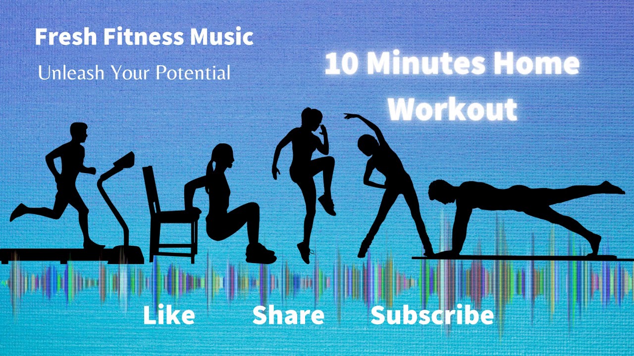 Workout music for fitness pros. 10 Minutes Music.