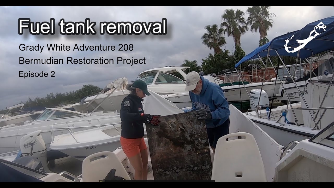 Fuel Tank Removal Grady White Adventure 208