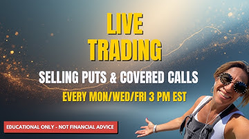 LIVE Options Trading: Selling Puts & Covered Calls + Real-Time Q&A