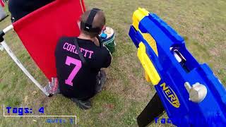 Domination 11th Hr Blaster Battle (2023): Nerf War Gameplay