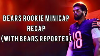 Bears reporter recaps Rookie Minicamp & Draft behind the scenes 🎥