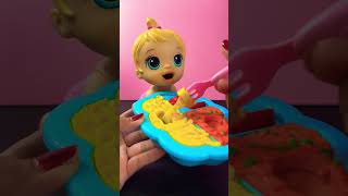 CUTE BABY ALIVE LIl SNACK #satisfying #babyalive #trending #babydoll #toys #shorts