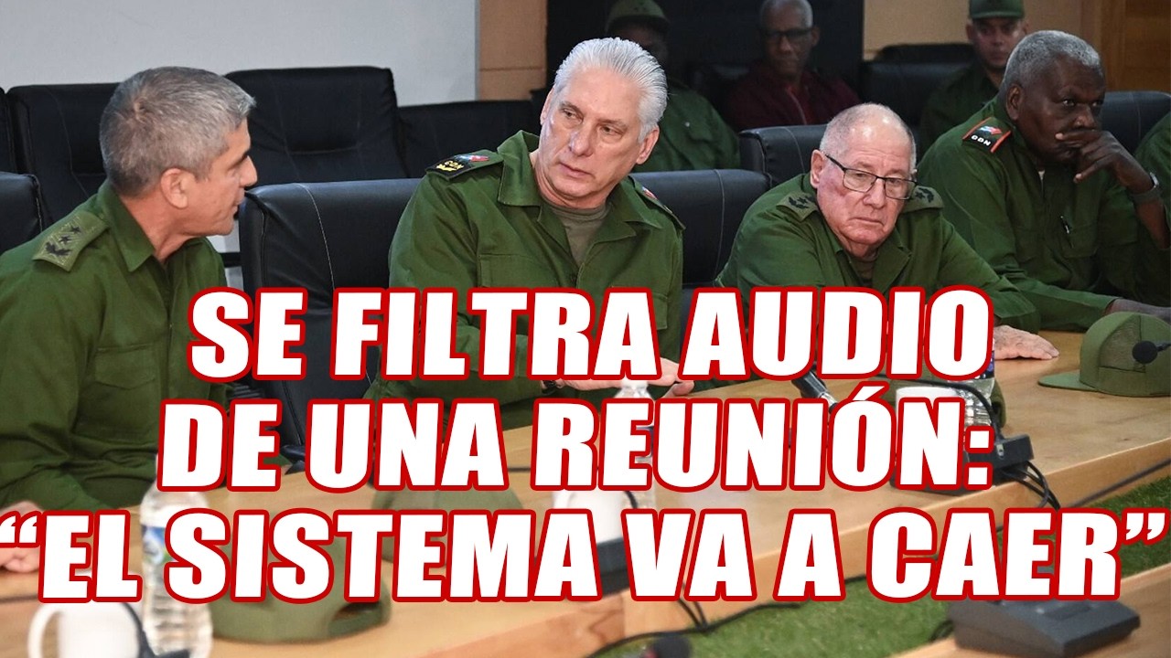 EXCLUSIVA🚨ALTO DIRIGENTE REVELA QUE TODO VA A CAER: NO HAY ENERGÍA PARA CUBA