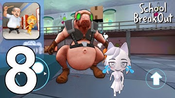 School Monster Breakout Obby - Big Update New Level Gameplay Walkthrough Part 8 (Android, iOS)