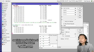 Mikrotik DNS Server dan cara blokir Subnya Sub Domain