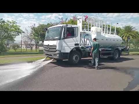 TANQUE PIPA COM RESERVATORIO LGE ESPUMA PARA COMBATE INCENDIO / AGRORRIO