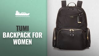 Top Tumi Backpack For Women [2018]: Tumi Womens Voyageur Calais Backpack, Black
