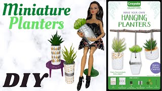 Miniature Planters Kit  | DIY Crafts