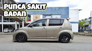 Perodua Myvi setup Adjustable D2 Hi Low Soft Hard With Bodyshift screenshot 4