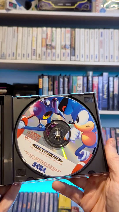 Do you remember Sonic CD on the Sega Mega CD? 😍 #shorts #sonic #retrogaming