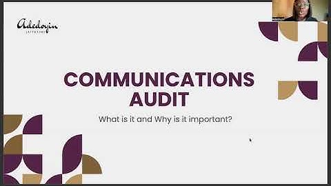 Why You Need to do a Communications Audit