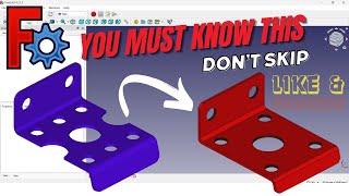 ✅How to edit/modify STL Files in FreeCAD💯