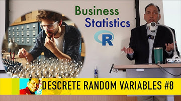 Discrete Random Variables #8 | Poisson Distribution | 2024 Business Statistics with R Series