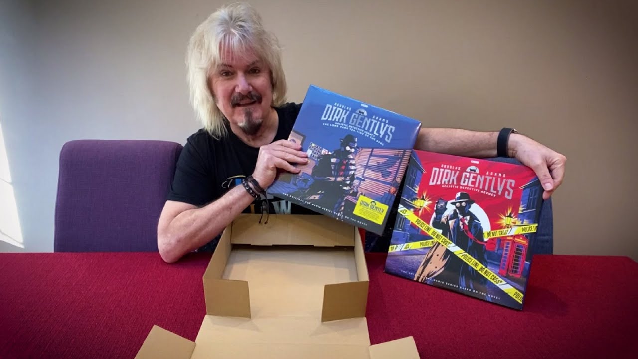 Dirk Maggs Unboxing Dirk Gently: 'The Long Dark Tea-Time of the Soul'