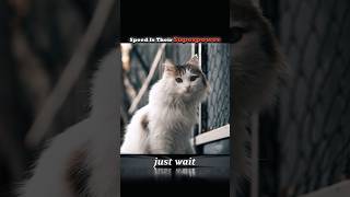Cat's REFLEXES.Cat Reaction Time. #wildlife #animals #ytshorts #thinkorajournal