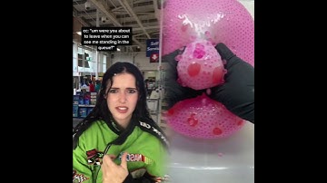 I’ve never done this btw!! I always get the queue down first!! #retail