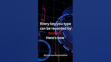 What is a Keylogger? | Keyboard Hacking Explained in 12 Seconds 🔐 #shorts