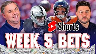 NFL Week 5 Picks & Sunday Betting Preview LIVE SHORTS | THE PLAYBOOK  📱