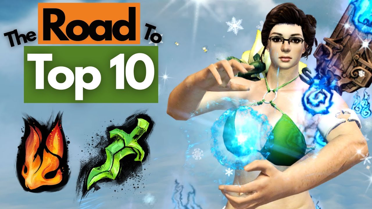 Как я ПОЧТИ попал в топ-10 PvP в Gw2