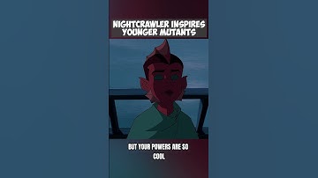 Nightcrawler Inspires Younger Mutants 🥹 #marvel #xmen #nightcrawler