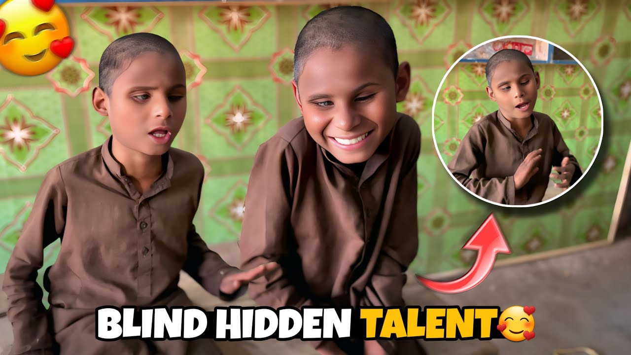 Слепой мальчик: скрытый талант | Вдохновляющий и трогательный момент