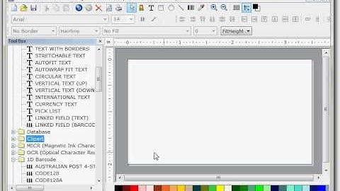Barcode Label Software - TechnoRiverStudio