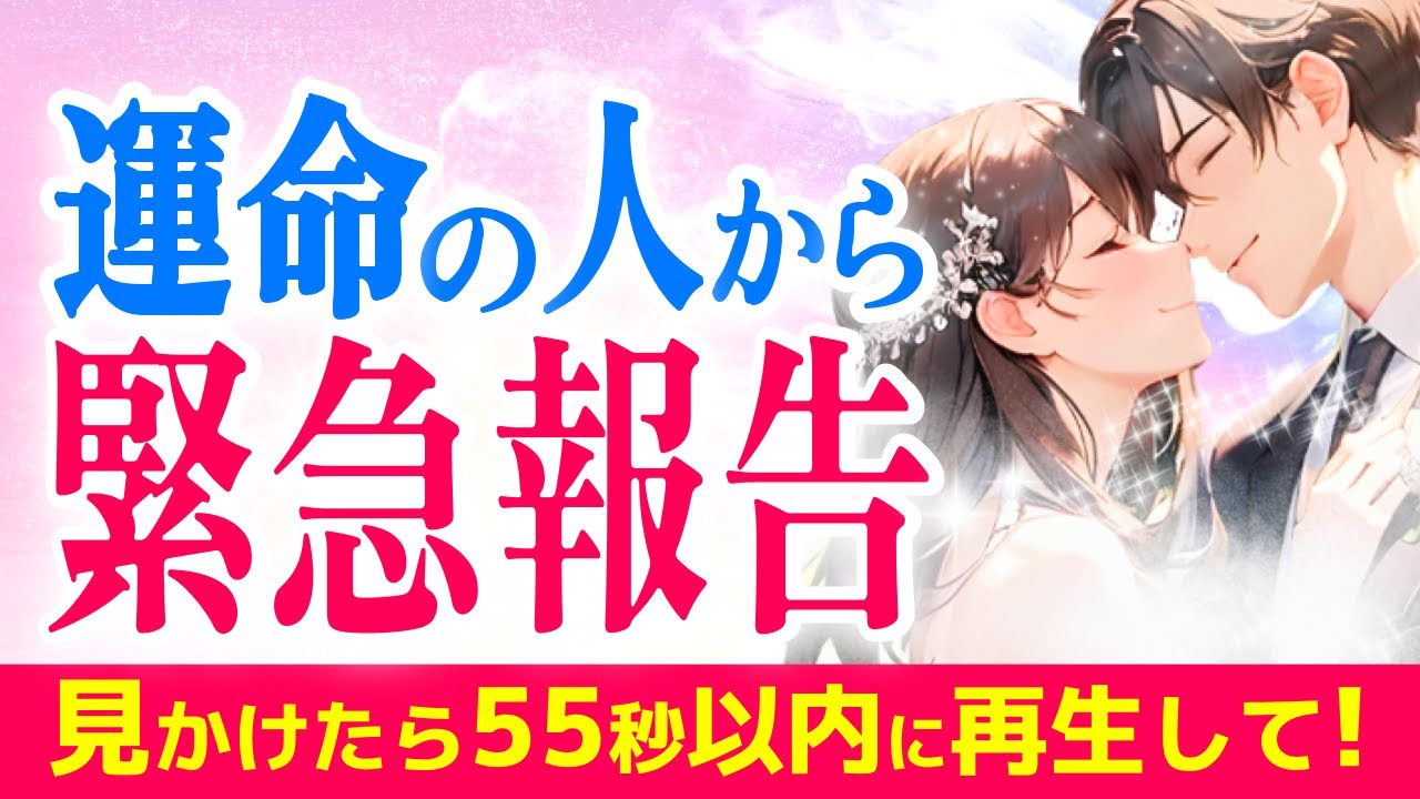 お相手から連絡が💌涙でました😿あなたの運命の人の特徴・時期・イニシャル徹底深掘り|きずな運命結びタロット