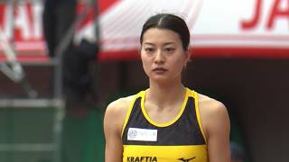 【第110回日本選手権】女子 三段跳 決勝3位 ●髙島 真織子●