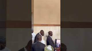 President Tinubu arrives National Mosque for his birthday prayer #bolatinubu #birthdaycelebration