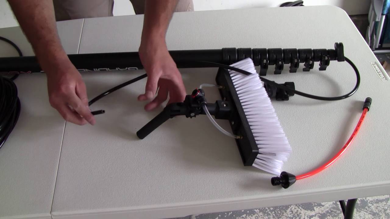 Gardiner SLX 39 Water Fed Pole Unpacking, Assembling and First Time