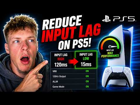 How to Reduce Input Lag on PS5 (Do THIS NOW)