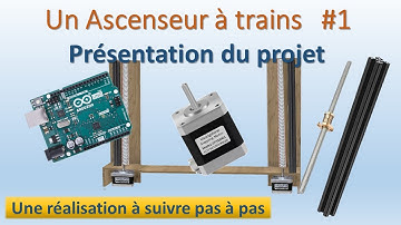 Ascenseur à trains pour stockage vertical - Arduino - Moteur Nema 17 - TMC 2209 - Une série à suivre