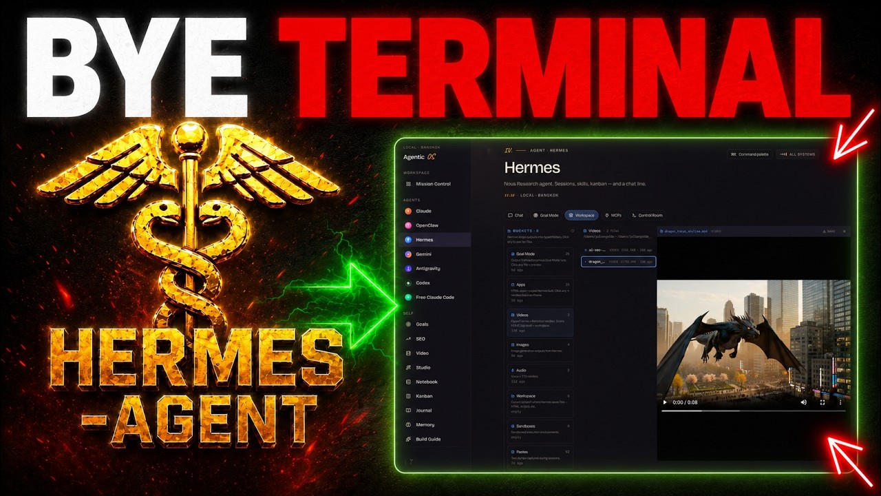 Hermes + Agent OS Just Changed AI Agents Forever!
