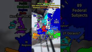What is the name and how many first-level administrative divisions does your country have - Europe
