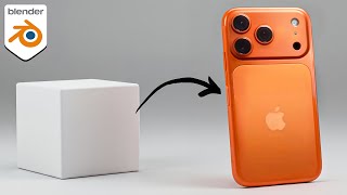 Modeling IPHONE 17 in Blender screenshot 4