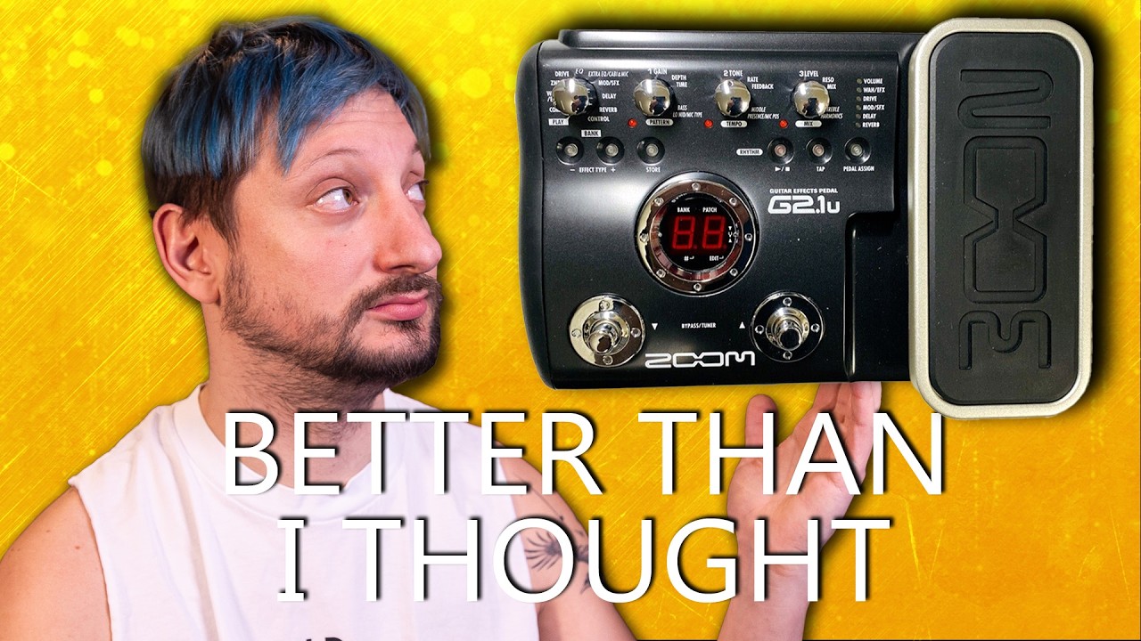 I revisited my first Multifx-Pedal - ZOOM G2.1U - YouTube