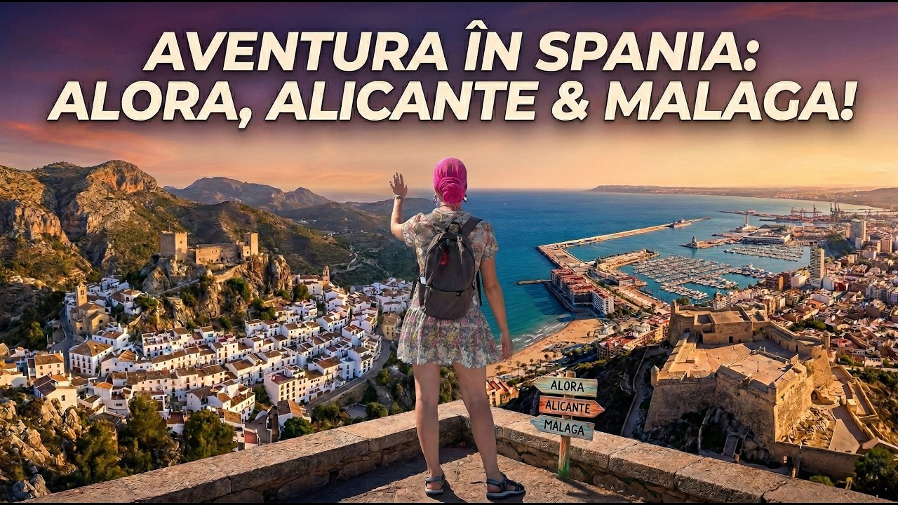 🇪🇸 Spania la pas: Descoperim Álora, Málaga și Alicante în plină iarnă
