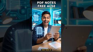 Free AI Se PDF Ki Summary Aur Notes Banao! #Shorts