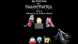 Butters, Gumball, SpongeBob and Cartman play Phasmophobia-Part 3 (Ft Charlie Morningstar and Vaggie)