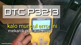 HOW TO SCAN FOR ERRORS USING OBMATE ON A HONDA JAZZ P3213