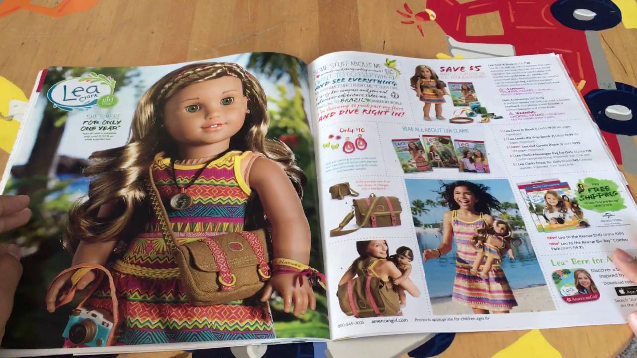 American Girl Catalogue July 2016 - YouTube